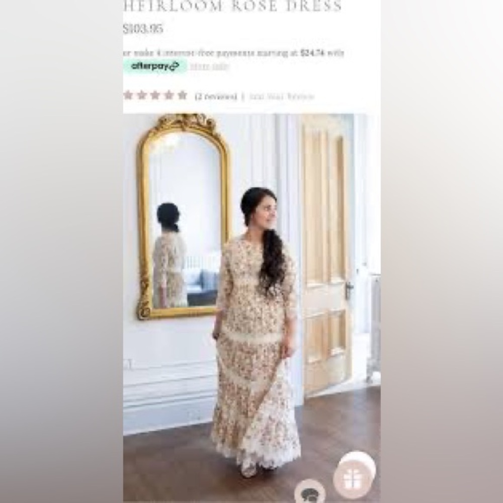 Dainty Jewells Heirloom Rose Maxi Dress